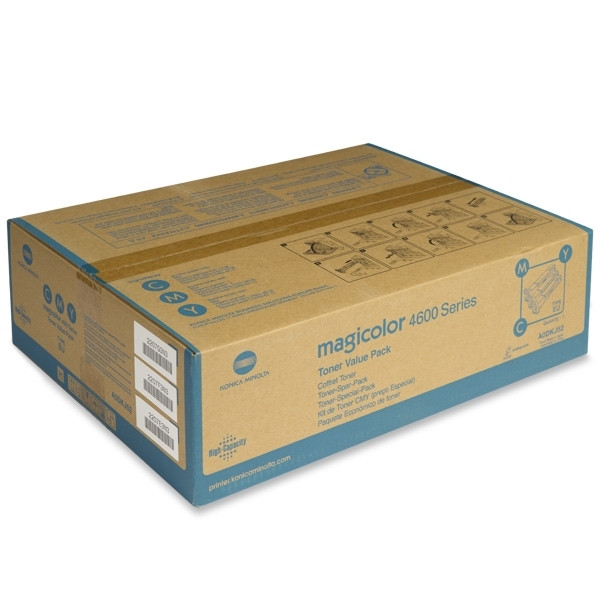 Minolta Konica Minolta A0DKJ52 toner value pack hög kapacitet (original) A0DKJ52 072152 - 1