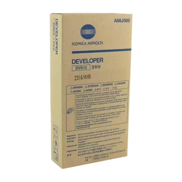 Minolta Konica Minolta DV-012 (A88J500) svart developer (original) A88J500 073380 - 1