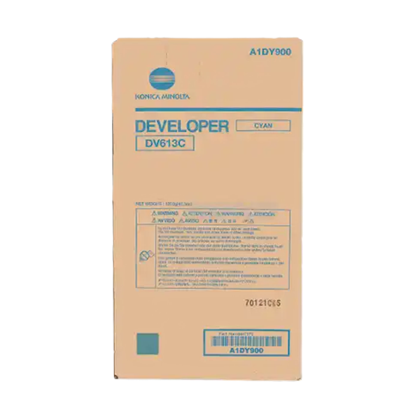 Minolta Konica Minolta DV-613 (A1DY900) cyan developer (original) A1DY900 072770 - 1