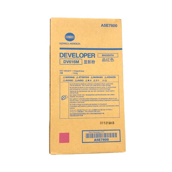 Minolta Konica Minolta DV-616M (A5E7800) magenta developer (original) A5E7800 073234 - 1