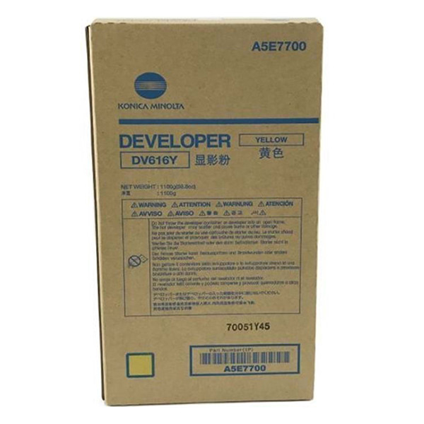 Minolta Konica Minolta DV-616Y (A5E7700) gul developer (original) A5E7700 073232 - 1