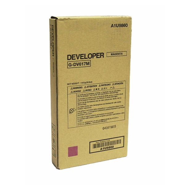 Minolta Konica Minolta DV-617M (A1U9860) developer magenta (original) A1U9860 073478 - 1