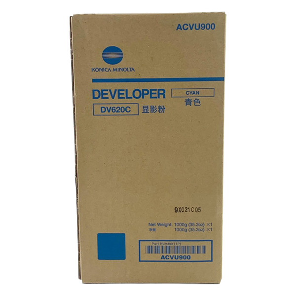Minolta Konica Minolta DV-620C (ACVU900) cyan developer (original) ACVU900 073394 - 1