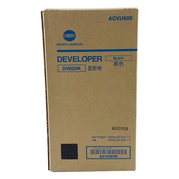 Minolta Konica Minolta DV-620K (ACVU600) svart developer (original) ACVU600 073392 - 1