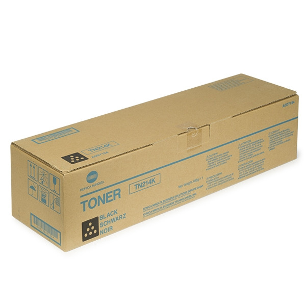 Minolta Konica Minolta TN-214K svart toner (original) A0D7154 072238 - 1