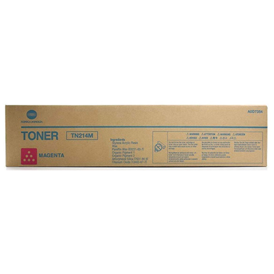 Minolta Konica Minolta TN-214M magenta toner (original) A0D7354 072242 - 1