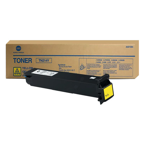 Minolta Konica Minolta TN-214Y gul toner (original) A0D7254 072244 - 1