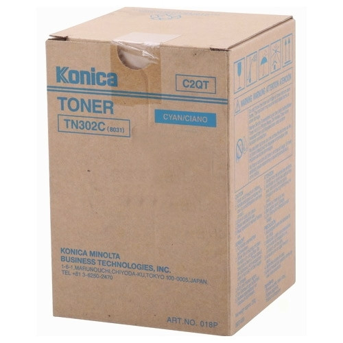 Minolta Konica Minolta TN-302C (018P) cyan toner (original) 018P 072542 - 1