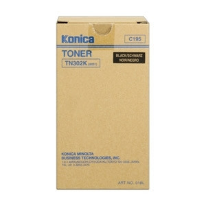 Minolta Konica Minolta TN-302K (018L) svart toner (original) 018L 072540 - 1
