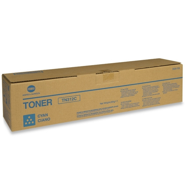 Minolta Konica Minolta TN-312C cyan toner (original) 8938708 072222 - 1