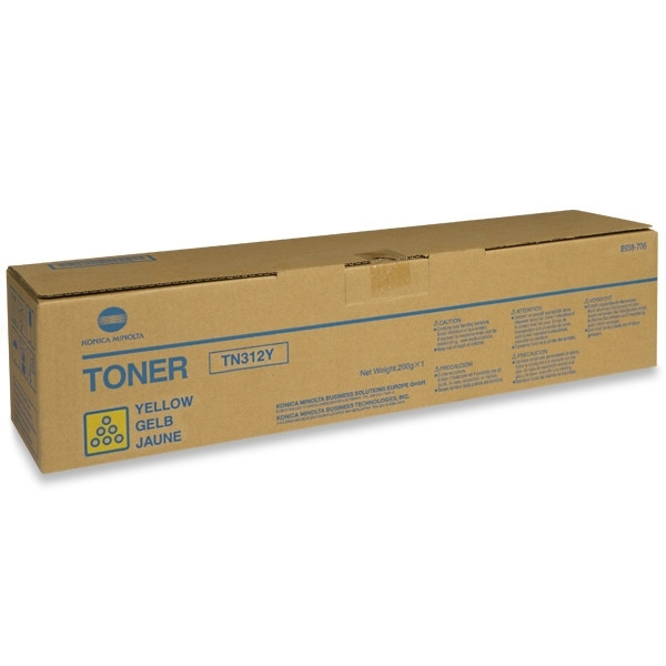 Minolta Konica Minolta TN-312Y gul toner (original) 8938706 072226 - 1