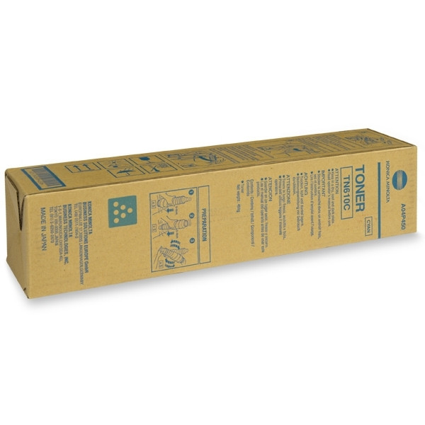 Minolta Konica Minolta TN-610C cyan toner (original) A04P450 072290 - 1