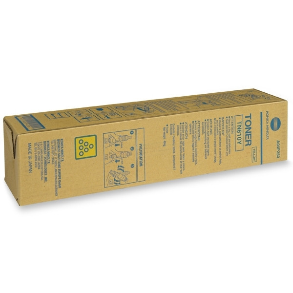 Minolta Konica Minolta TN-610Y gul toner (original) A04P250 072294 - 1