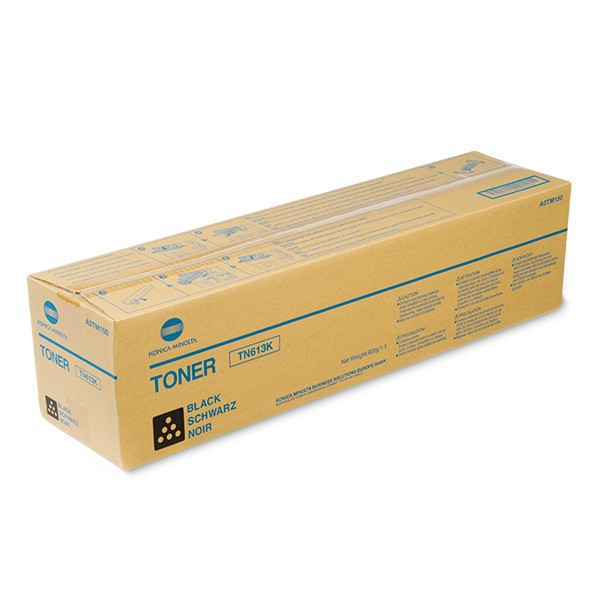 Minolta Konica Minolta TN-613K (A0TM150) svart toner (original) A0TM150 072392 - 1