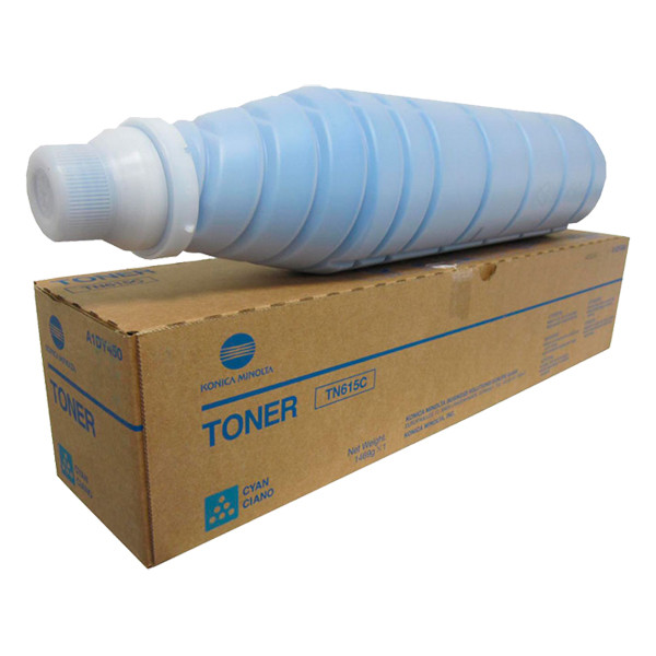 Minolta Konica Minolta TN-615C (A1DY450) cyan toner (original) A1DY450 072534 - 1