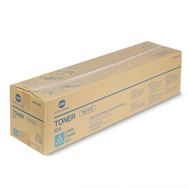 Minolta Konica Minolta TN-711C (A3VU450) cyan toner (original) A3VU450 072624 - 1