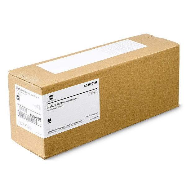 Minolta Konica Minolta TNP-35 (A63W01H) svart toner (original) A63W01H A63W01W 072782 - 1