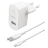 Mobilladdare USB-A | 1-port | 12W | Belkin WCA002vf1MWH 360360