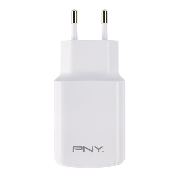 Mobilladdare USB-A | 2-port | 24W | PNY P-AC-2UF-SEU01-RB 238882 - 2