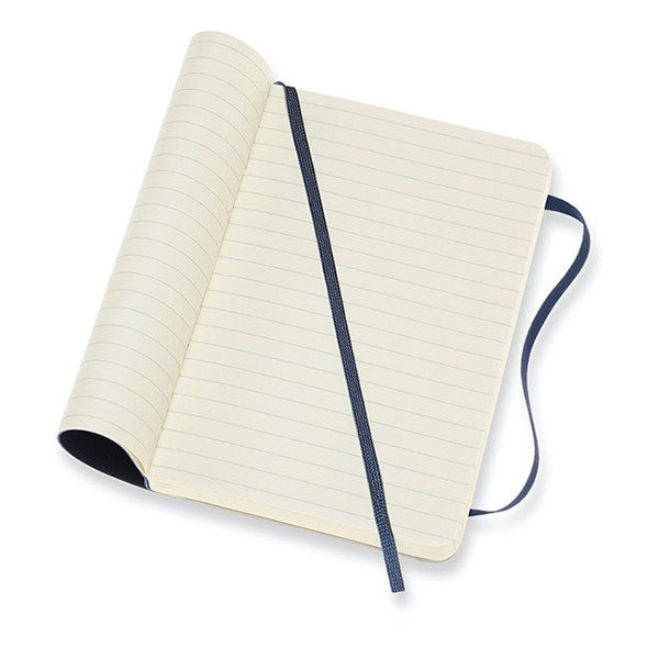 Moleskine ​​​​​​​​​​​​​​​​​​​​​​​​​​​​Anteckningsbok | Linjerat | Moleskine Pocket | Soft Cover | blå IMQP611B20 313072 - 3