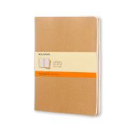 Moleskine ​​​​​​​​​​​​​​Anteckningsbok | Linjerat | Moleskine XL | Soft Cover | kraftfärgat | 3st IMQP421 313100