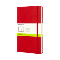 Moleskine ​​​​​​​Anteckningsbok | Blank | Moleskine Large | Hard Cover | röd IMQP062R 313061
