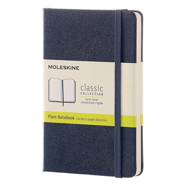 Moleskine ​​​​​​​Anteckningsbok | Blank | Moleskine Pocket | Hard Cover | blå IMQP012B20 313057 - 1