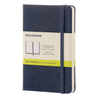 Moleskine ​​​​​​​Anteckningsbok | Blank | Moleskine Pocket | Hard Cover | blå IMQP012B20 313057