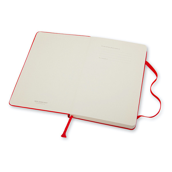 Moleskine ​​​​​​​Anteckningsbok | Linjerat | Moleskine Pocket | Hard Cover | röd IMMM710R 313069 - 2
