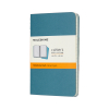 ​​​​​​​Anteckningsbok | Linjerat | Moleskine Pocket | Soft Cover | blå | 3st