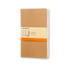 ​​​​​​​Anteckningsbok 13 x 21cm linjerat | Moleskine Large Soft Cover | kraftfärgat | 3st 313098 - 1