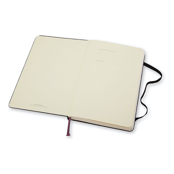 Moleskine Anteckningsbok | Blank | Moleskine Large | Hard Cover | svart IMQP062 313059 - 2