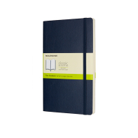 Moleskine Anteckningsbok | Blank | Moleskine Large | Soft Cover | blå IMQP618B20 313064