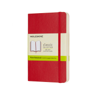 Moleskine Anteckningsbok | Blank | Moleskine Pocket | Soft Cover | röd IMQP613F2 313056