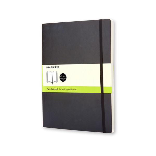 Moleskine Anteckningsbok | Blank | Moleskine XL | Soft Cover | svart IMQP623 313066 - 1