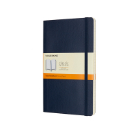 Moleskine Anteckningsbok | Linjerat | Moleskine Large | Soft Cover | blå IMQP616B20 313078