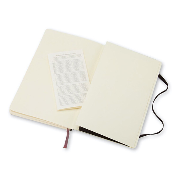 Moleskine Anteckningsbok | Linjerat | Moleskine Large | Soft Cover | svart IMQP616 313074 - 3
