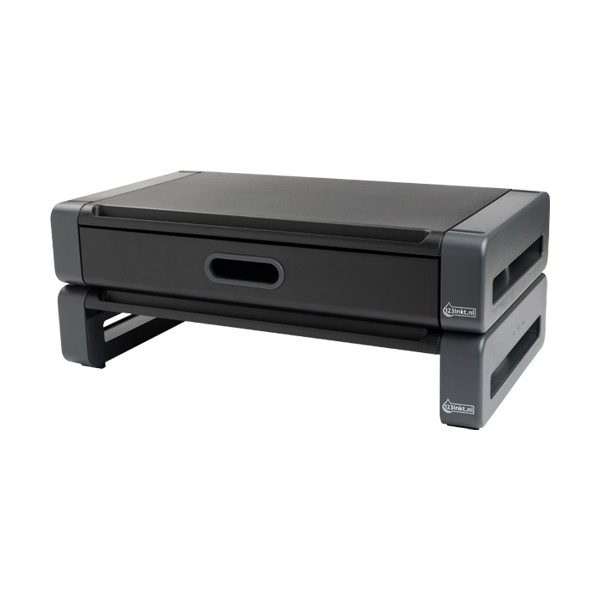 Monitorstativ 486x276x96mm (med låda) | 123ink | svart/grå 302202 - 4