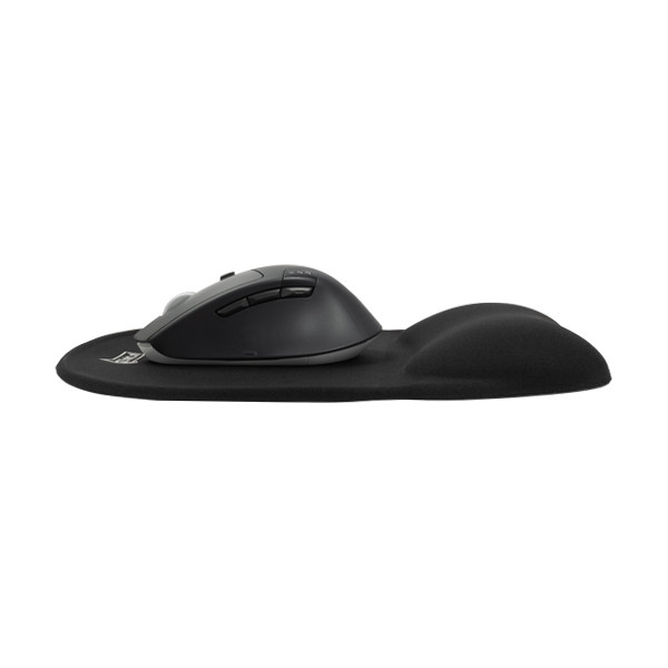 Musmatta 23x20cm med handledsstöd | Memory foam | 123ink | svart⭐ 9176501C 301036 - 2