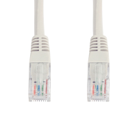 Nätverkskabel CAT6 U/UTP | 0,5m | grå | 123ink 68434C K8100GR.0.5C 302287