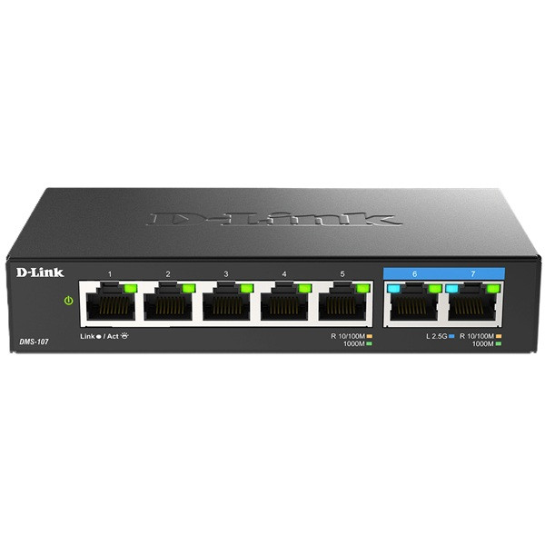 Nätverksswitch | D-Link DMS-107/E SE400005 - 1
