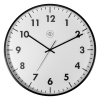 NeXtime väggklocka svart med vit urtavla (Ø 40 cm) NX-7317-V2 405078