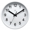 NeXtime väggklocka vit med vit urtavla (Ø 25,5 cm) NX-7307WI 219513