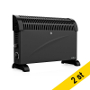 Nedis Konvektorelement 2000W | Nedis | rum upp till 25m² | svart 2st  225511 - 1