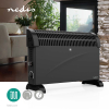Nedis Konvektorelement 2000W | Nedis | rum upp till 25m² | svart HTCO10FBK K170101175 - 2