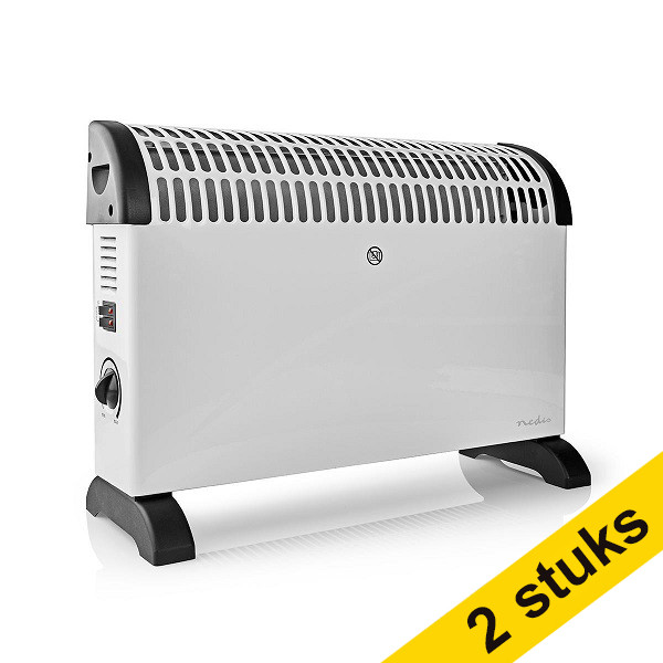 Nedis Konvektorelement 2000W | Nedis | rum upp till 25m² | vit 2st  225512 - 1
