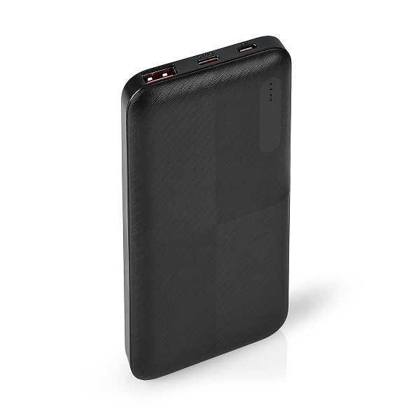 Powerbank 10.000 mAh | USB-A och USB-C | Nedis K170108301 - 1