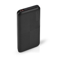 Powerbank 10.000 mAh | USB-A och USB-C | Nedis K170108301