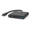USB-C Multiport adapter 3 port | USB-A/C, HDMI | Nedis K010214335 - 4