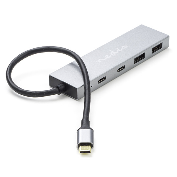 USB-hub 4 portar | USB-C 3.2 till 2xA och 2xC | Nedis K120200088 - 1